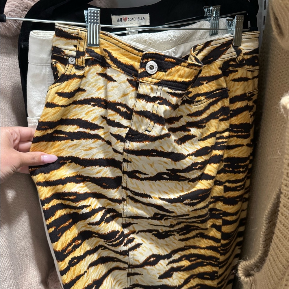 D&G Tiger Print Skirt
